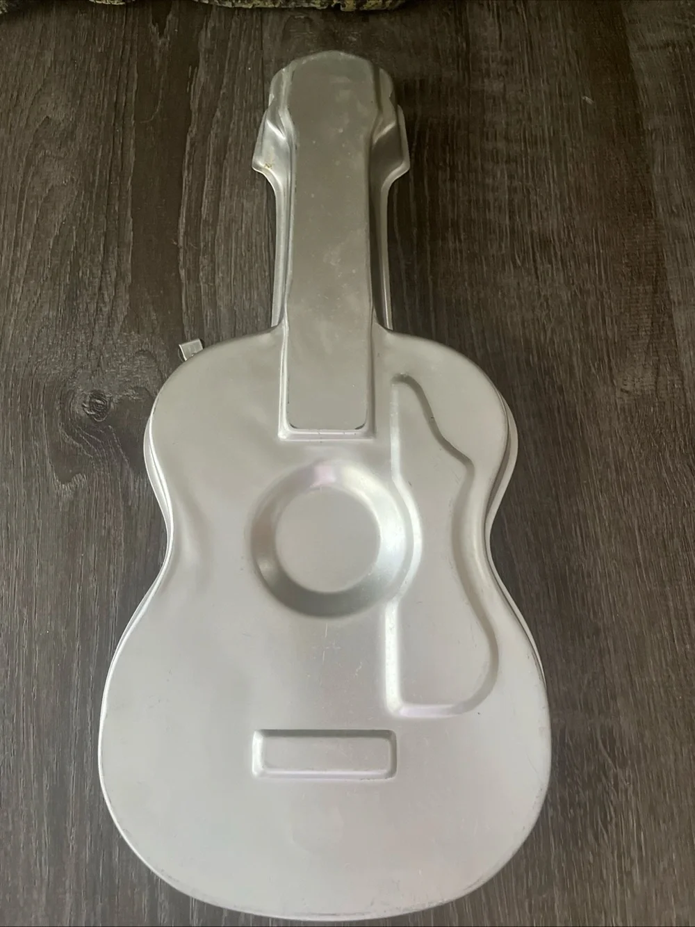 Wilton Silver Guitar Cake Pan